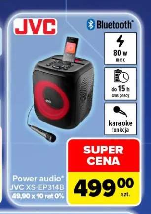 Głośnik power audio Jvc XS-EP314B