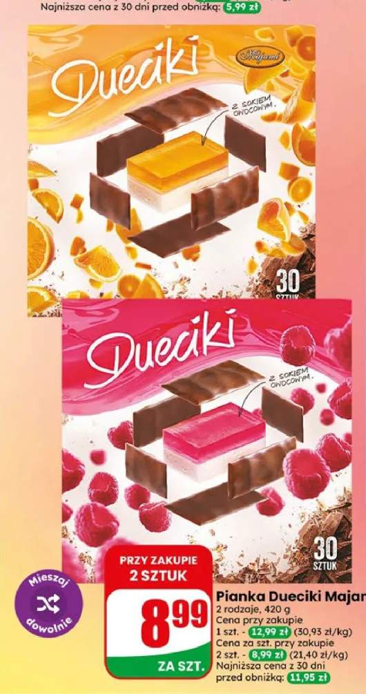 pianki w czekoladzie