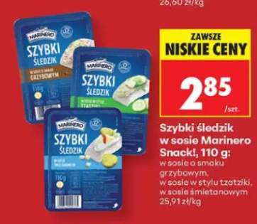 śledzik na raz