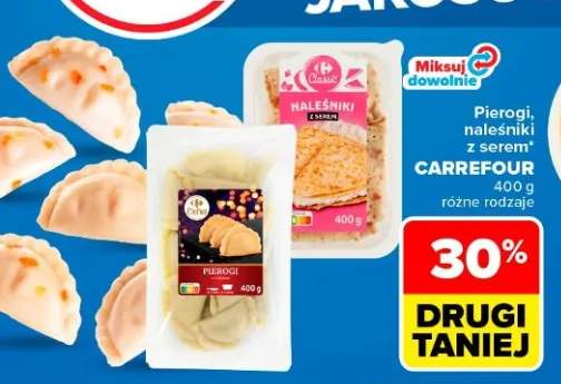 Pierogi z mięsem Carrefour Classic +1 wariant