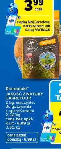 Ziemniaki mączyste Jakość z Natury Carrefour
