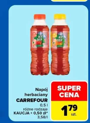 Napój herbaciany Carrefour