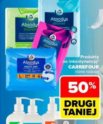 Wkładki urologiczne Absodys Discreet Normal +1 wariant