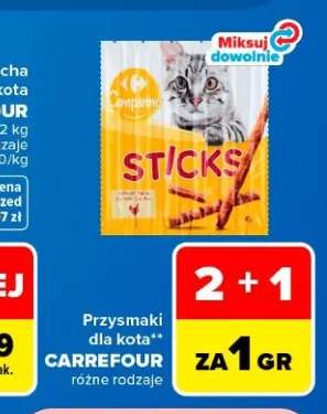 Przysmaki dla kota Carrefour Companino Sticks