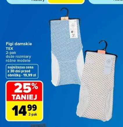 Figi damskie TEX 2-pak