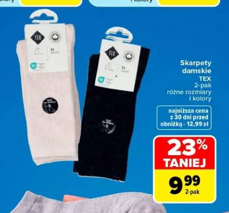Skarpety damskie TEX 2-pak