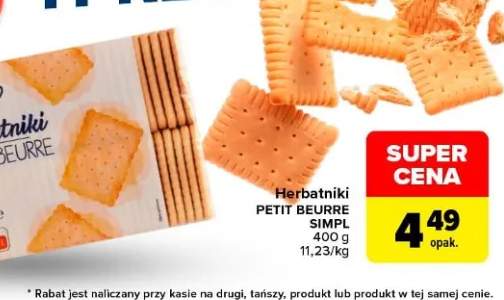 Herbatniki Petit Beurre Simply