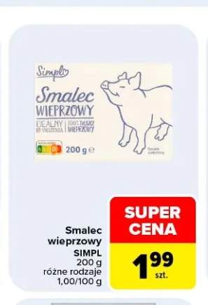 Smalec wieprzowy Simply