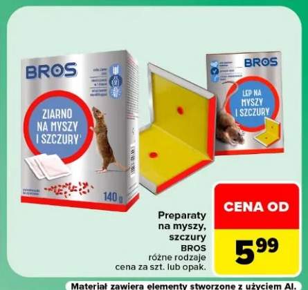 Preparat na myszy i szczury Bros