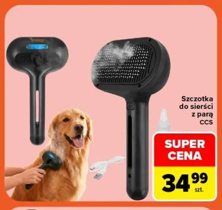 Szczotka do sierści z parą CCS