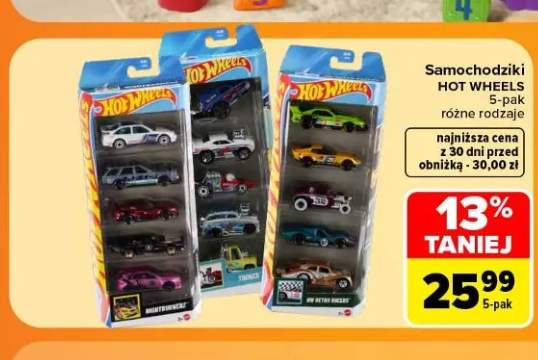 Samochodziki Hot Wheels 5-pak
