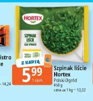 szpinak mrożony