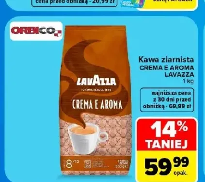 Kawa ziarnista Crema e Aroma Lavazza