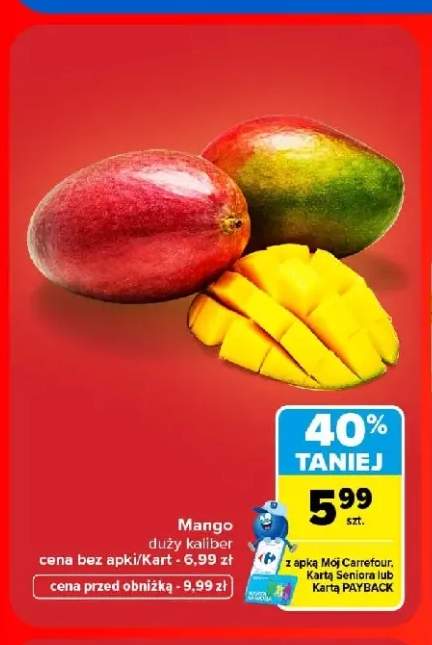 Mango duży kaliber