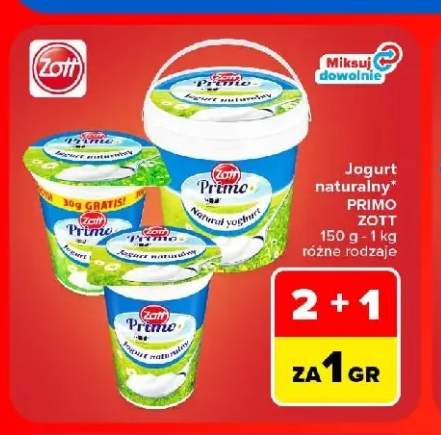 Jogurt naturalny Primo Zott