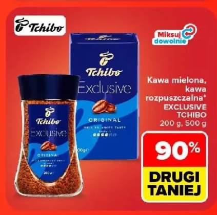 Kawa mielona Tchibo Exclusive +1 wariant