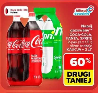 Napój gazowany Coca-Cola 2-pak +2 warianty