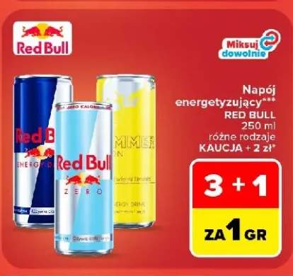 Napój energetyzujący Red Bull +2 warianty