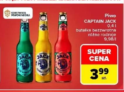 Piwo Captain Jack Watermelon Margarita +2 warianty