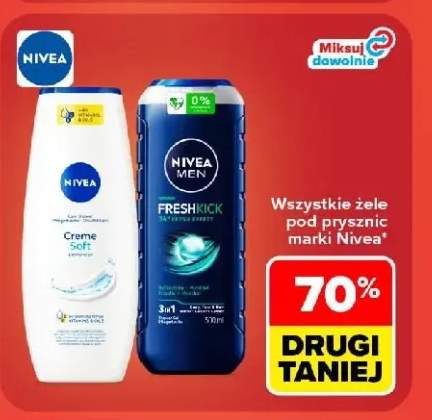 Żele pod prysznic marki Nivea +2 warianty