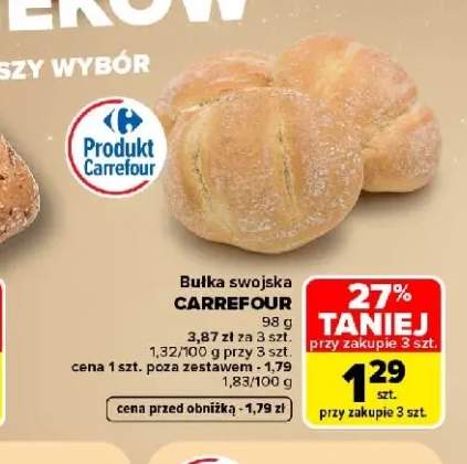 Bułka swojska Carrefour