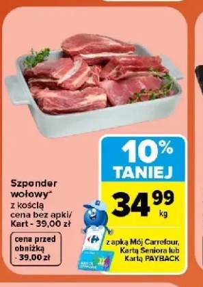 Szponder wołowy z kością