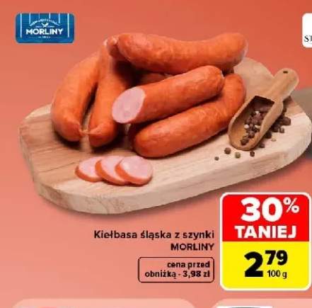 Kiełbasa śląska z szynki Morliny