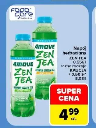 Napój herbaciany Vitamin Green Tea Yuzu Flavour 4Move Zen +1 wariant