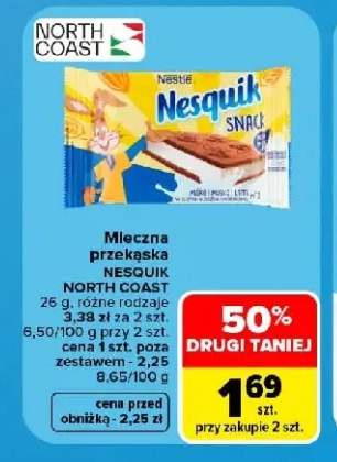 Mleczna przekąska Nesquik North Coast