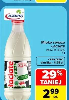 Mleko świeże Łaciate 3,2%