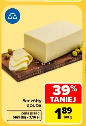 Ser żółty gouda