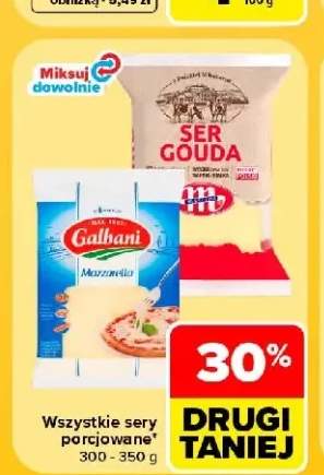 Ser gouda w kawałku Mlekovita +2 warianty
