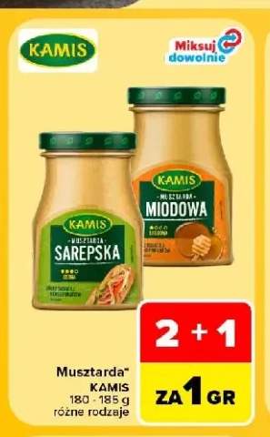 Musztarda miodowa Kamis +1 wariant