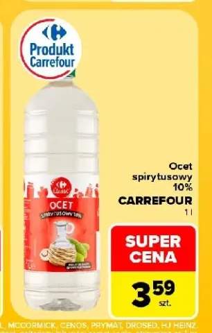 Ocet spirytusowy 10% Carrefour