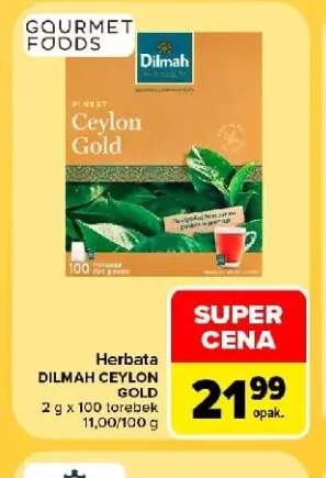 Herbata Dilmah Ceylon Gold