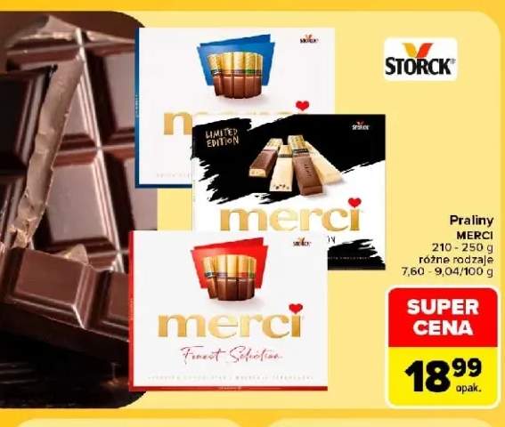 Praliny Merci Finest Selection +1 wariant
