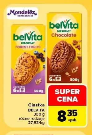 Ciastka belVita Breakfast Forest Fruits +1 wariant