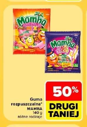 Guma rozpuszczalna Mamba Magic Sticks +1 wariant