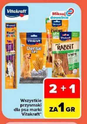 Przysmaki dla psa marki Vitakraft +3 warianty