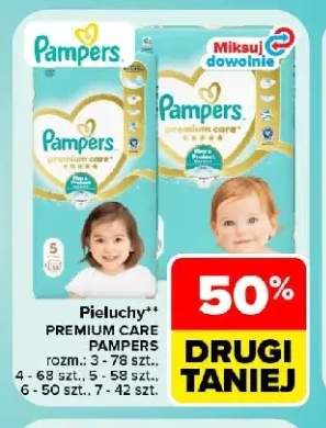Pieluchy Pampers Premium Care