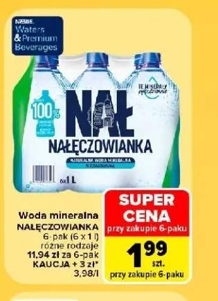 Woda mineralna Nałęczowianka 6-pak 1 l
