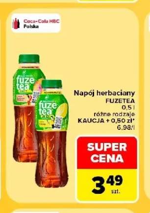 Napój herbaciany FuzeTea Black Tea Peach Hibiscus +1 wariant