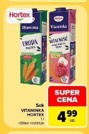 Sok Vitaminka Uroda marchew Hortex +1 wariant