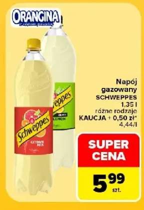 Napój gazowany Schweppes Citrus Mix +1 wariant