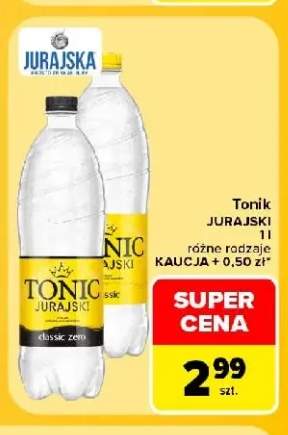 Tonik Jurajska Tonic classic zero +1 wariant