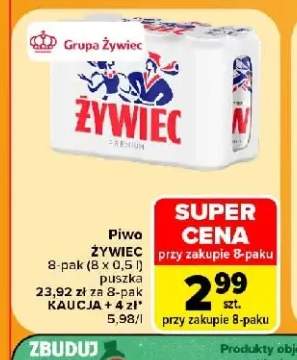 Piwo Żywiec 8-pak 500 ml