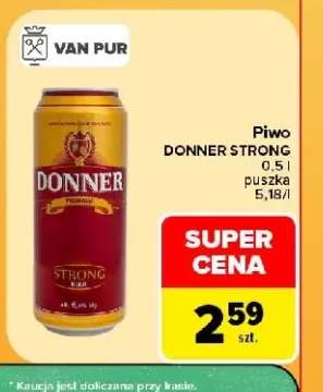 Piwo Donner Strong 500 ml