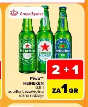 Piwo Heineken Silver +2 warianty
