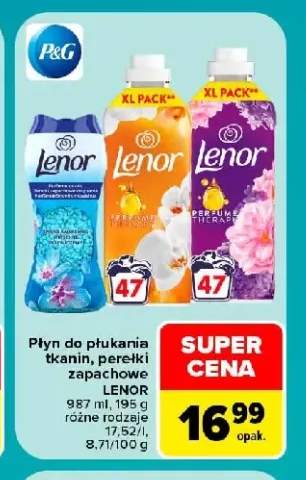 Płyn do płukania tkanin Lenor +1 wariant
