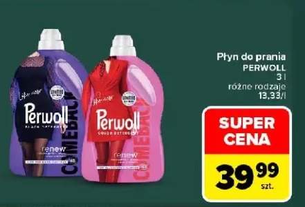 Płyn do prania Perwoll Renew Black +1 wariant